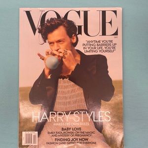 Harry Styles Vogue Magazine Dec 2020
